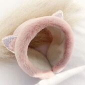 可爱小猫耳罩冬季 儿童耳暖耳套女童学生加厚卡通护耳朵耳暖耳捂子