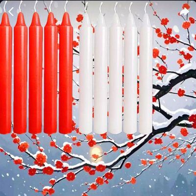 腊梅花专用蜡烛停电生日装饰
