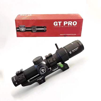 沼泽鹿速瞄GT PRO1-5倍镜十字6倍光学高清瞄模型摆件玩具弹弓备件