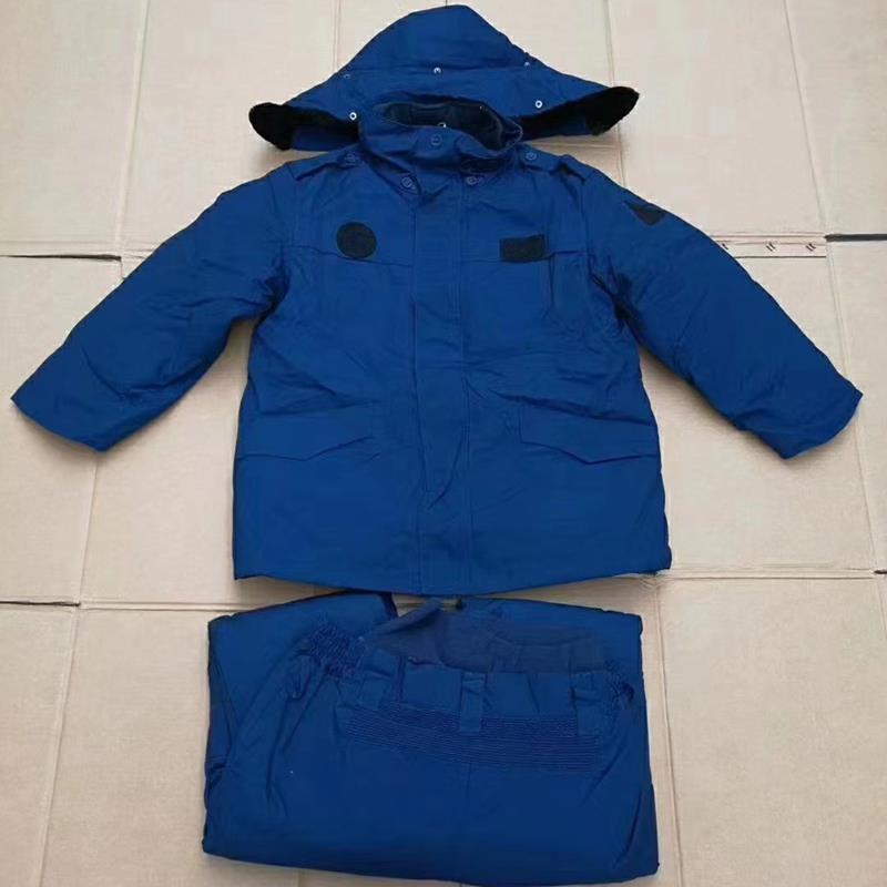机场冬地勤棉服机务工作服保暖棉衣裤防风棉工作服套装可拆开
