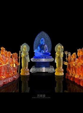 东方琉璃坛城菩萨十二神将药师佛