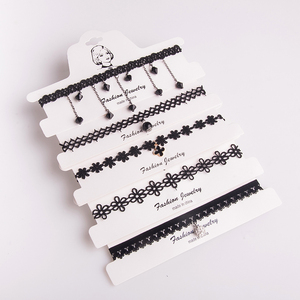 项链锁骨链女颈带