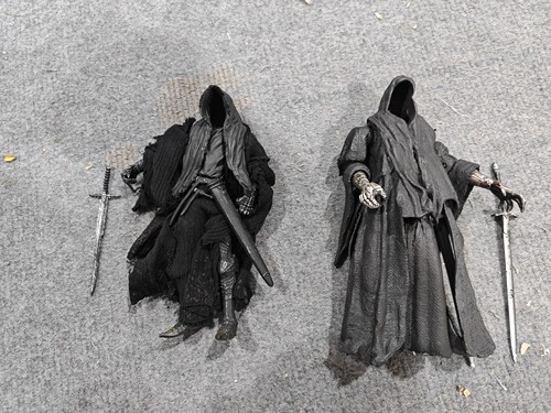 现货 TOYBIZ 1/12 指环王 戒灵 中古稀有 可动人偶 手办