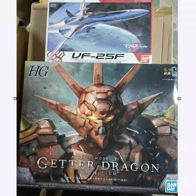万代超时空要塞VF25机盖塔龙模型