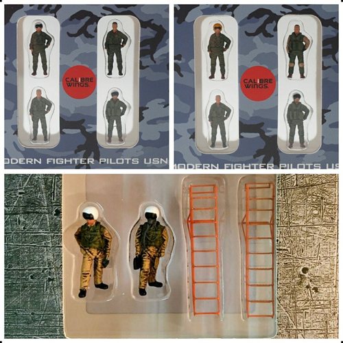 Calibre wings 1/72 战斗机飞行员 美国空军 俄国空军 站姿人仔