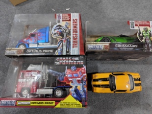 现货 JADA 变形金刚 准星 擎天柱 大黄蜂 最后骑士 电影 合金车模