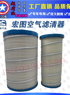 适配K3050PU空气滤芯解放JH6潍柴500东风大力神天龙新M3000滤清器