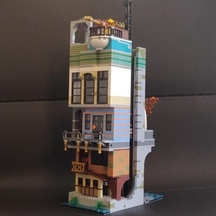 幻影忍者天文台观景台70620忍者城扩展包MOC-122370拼装积木玩具