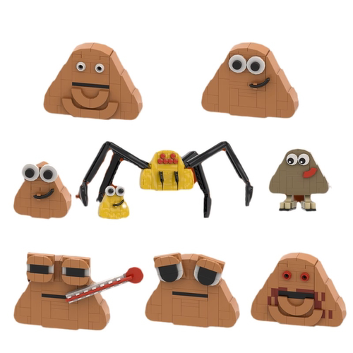 积木Bou的复仇大便答辩蜘蛛怪物