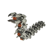 泰拉瑞亚毁灭者机械蠕虫机甲模型模型拼装 高砖零件 积木玩具