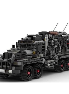 疯狂的麦克斯战争装甲车废土车载具模型MOC-116001拼装积木玩具