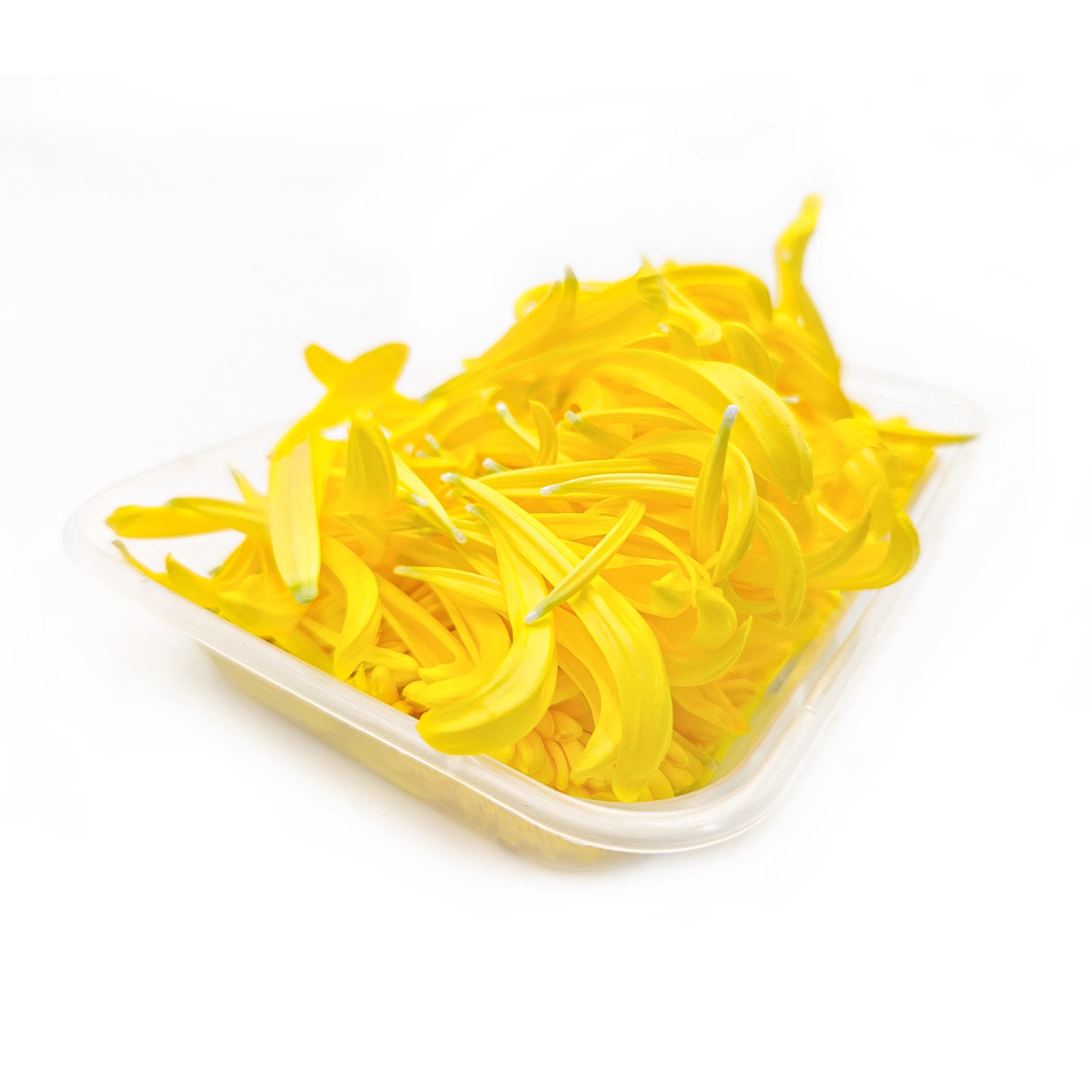 黄菊花瓣酸菜鱼装饰可食用花