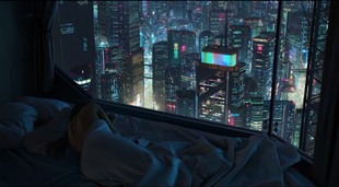 城市唯美夜景电脑动态壁纸桌面背景win7 1080 10高清1920