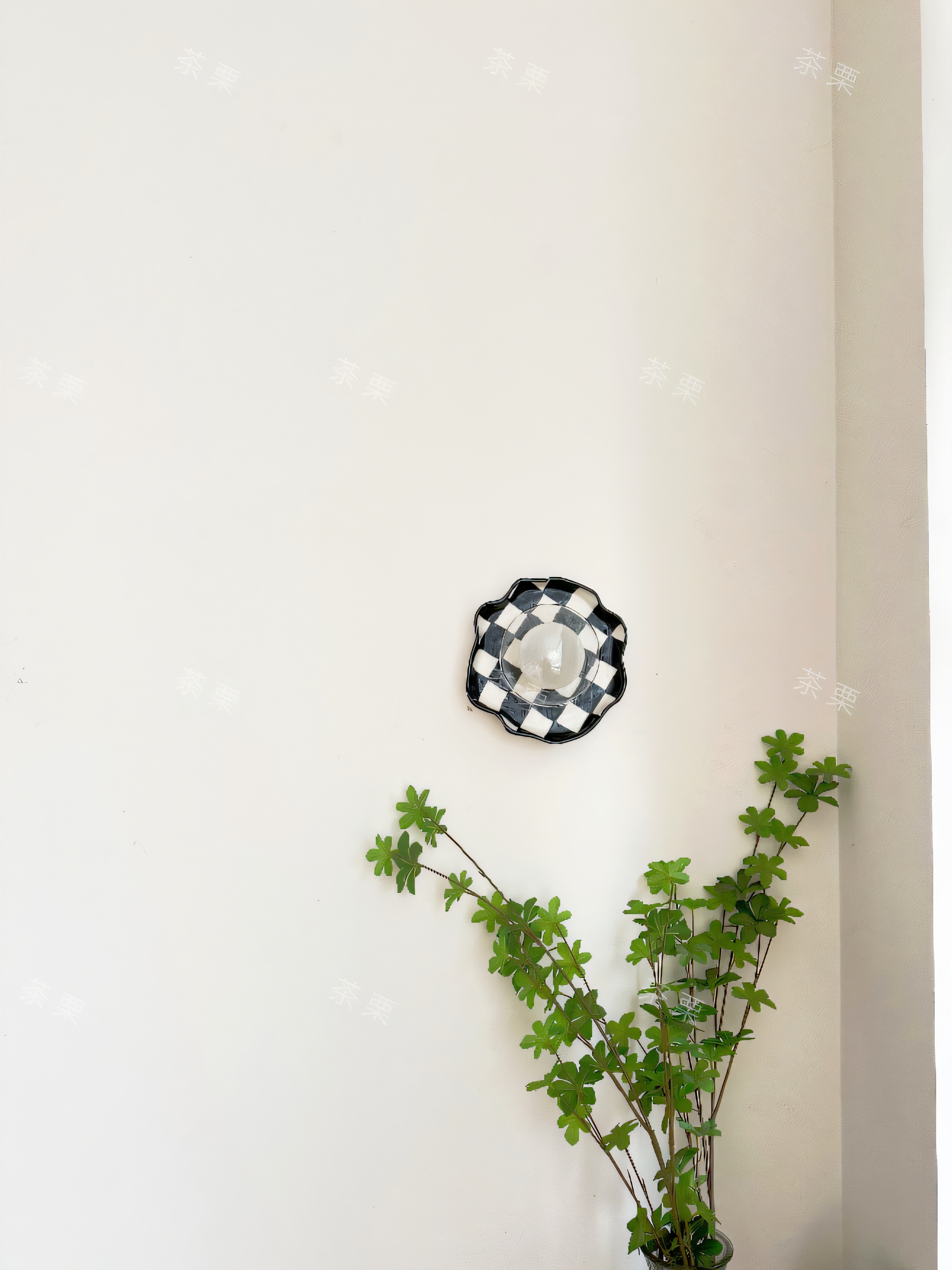 茶栗法式中古风玻璃陶瓷壁灯吸顶灯卧室床头美式走廊装饰入户玄关