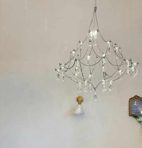 客厅卧室别墅水晶吊灯法式复古