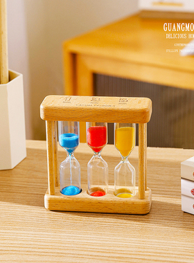 倒计时沙漏摆件装饰玄关电视柜酒柜办公桌工艺品轻奢高档飘窗客厅