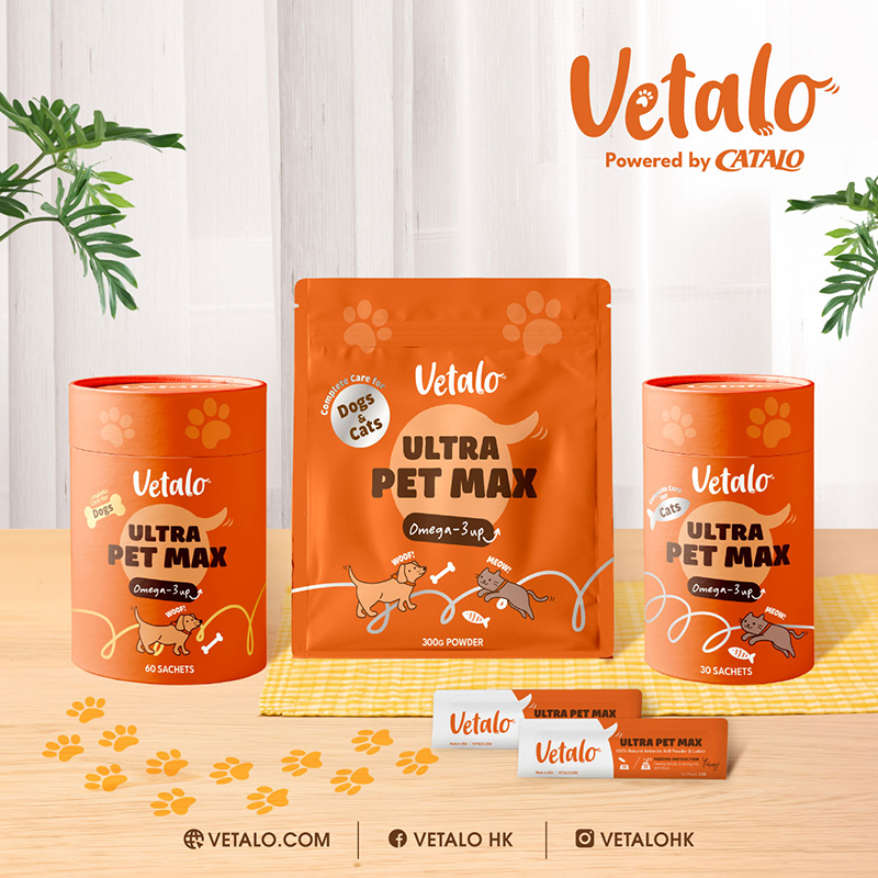 CATALO美国进口Vetalo宠物猫狗极效皇牌磷虾粉南极深海磷虾油