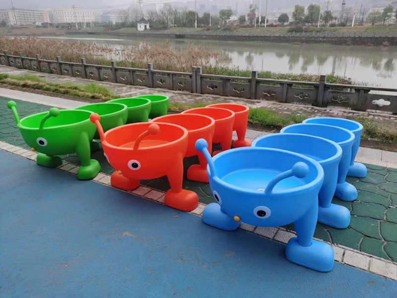 幼儿园南瓜沙水盘儿童乐园沙滩戏水玩沙工具圆形塑料沙水桌大沙池