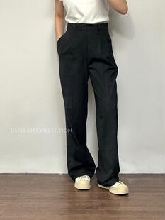 UUSSAN du家定制 百搭显瘦高级感加长西装裤微锥休闲裤垂感阔腿裤