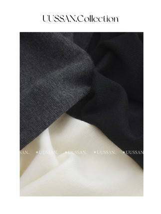 UUSSAN 升级2倍特厚超细精纺140S扬子纱无缝进口机全成型针织打底