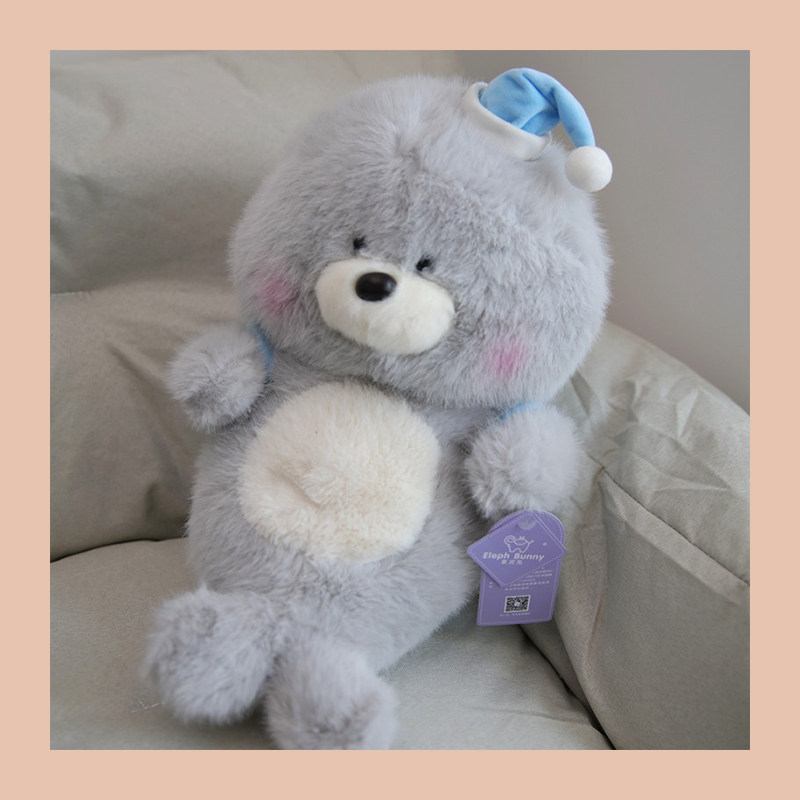 晚安海狮公仔玩偶毛绒玩具海豚睡觉抱的可爱布娃娃男女孩生日礼物