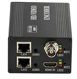 HDMI,SDI,VGA,YPbPr,CVBS编码器H.264,HTTP,RTSP,RTMP,UDP,ONVIF