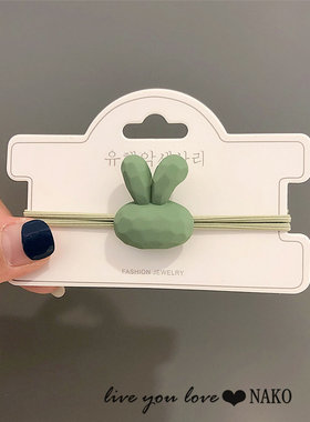 小祖宗皮筋男友两用已有情侣发饰