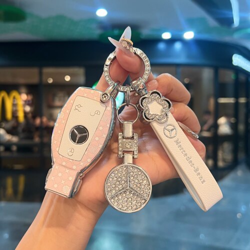 老款奔驰专用全包女款钥匙套高级