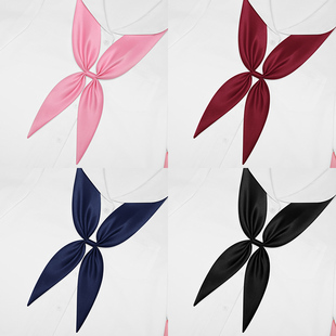 日系jk免打金鱼草结jk制服女领巾甜美水手服学院风粉色领结蝴蝶结