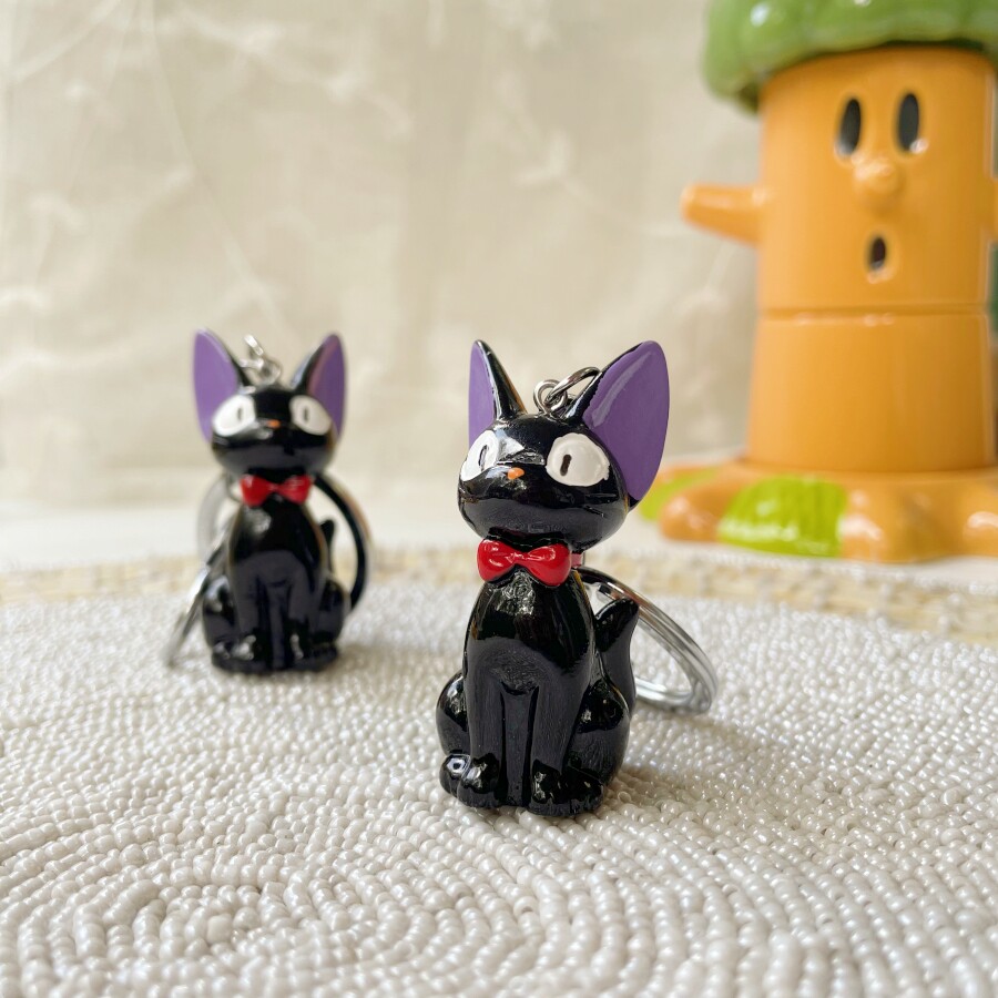 圻诺家 魔女宅急便吉吉猫卡通钥钥匙扣