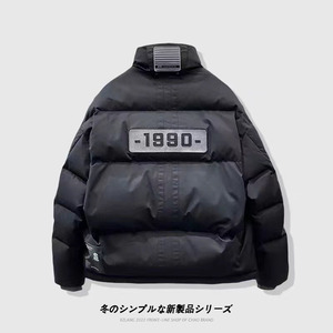 2023冬季潮牌羽绒服男士加厚保暖冬季高端立领保暖工装外套潮流