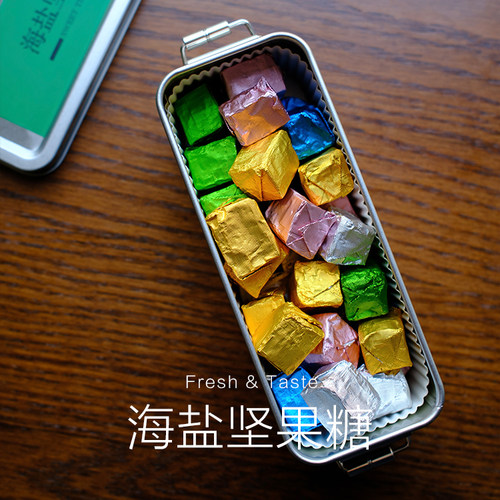 山禾家 镇店招牌一口酥海盐坚果太妃糖奶香酥脆不粘牙【原味】