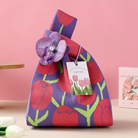 Подарочный пакет Festival Goddess [Purple Tulip+Phalaenopsis Card]