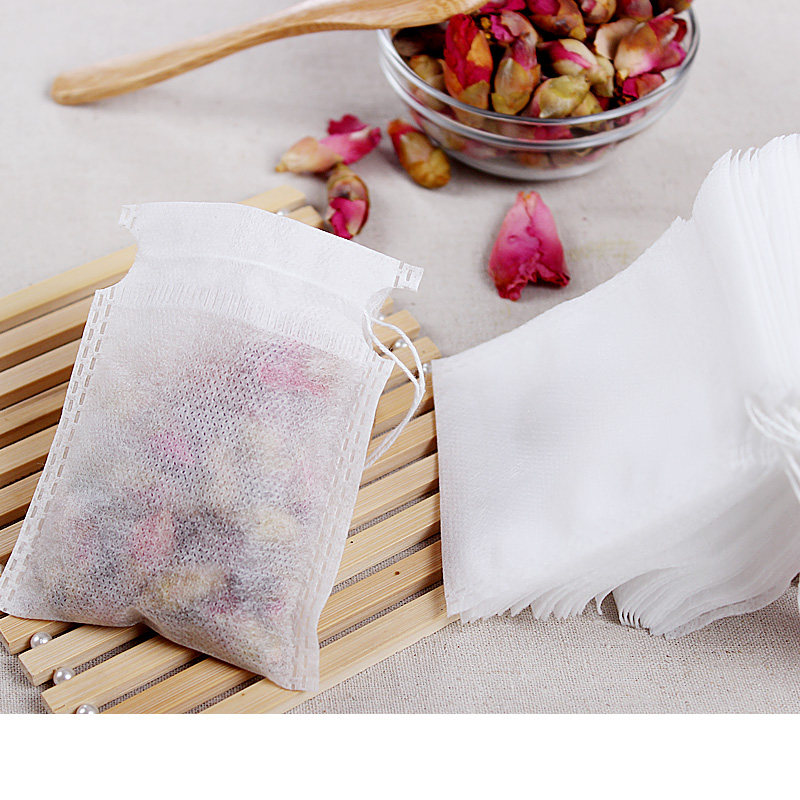 包邮100片抽线无纺布17*23cm煮茶袋茶叶袋一次性过滤袋无纺布药包