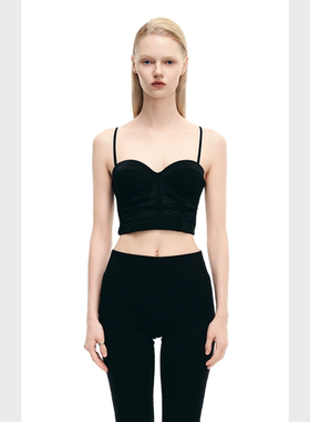 KUNSWEAR/琨丝薇尔23SU 百搭打底鱼骨美背吊带背心内搭 FSQ58723