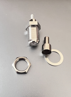 宏高电子F头压接焊接母座连接线专用