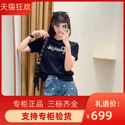 2025早春新款女装黑色圆领