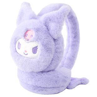 儿童耳罩女童冬季保暖中大童库洛米毛绒耳暖可折叠护耳初中生耳包