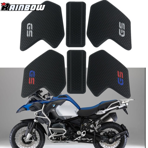 DIY宝马R1200GS改装橡胶油箱贴