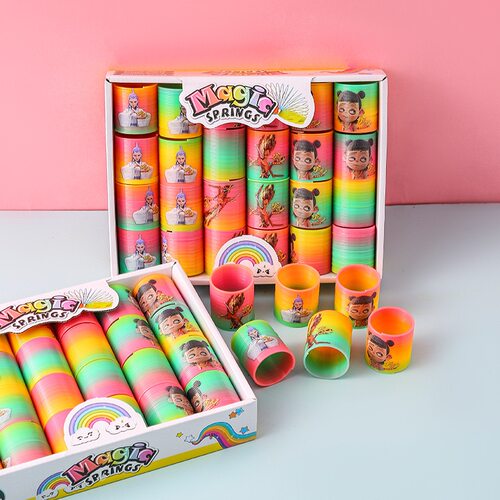 幼儿园儿童玩具弹簧圈叠叠圈