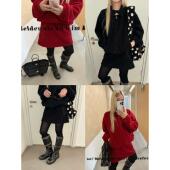 秋冬韩系加厚保暖摇粒绒显瘦半身裙55806 HELLOTANGO 雪夜奇迹