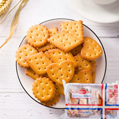 香港大地南乳饼海盐咸味嘎嘣脆小圆饼干400克代餐饼干休闲零食