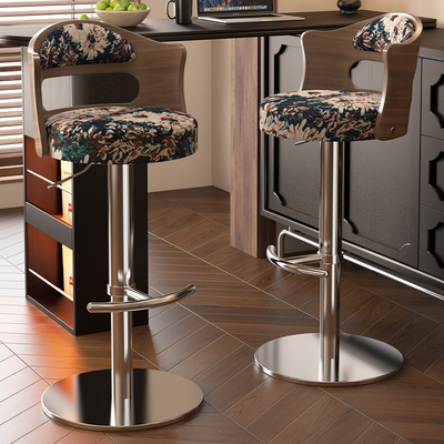酒吧椅不锈钢吧椅设计师餐椅高凳