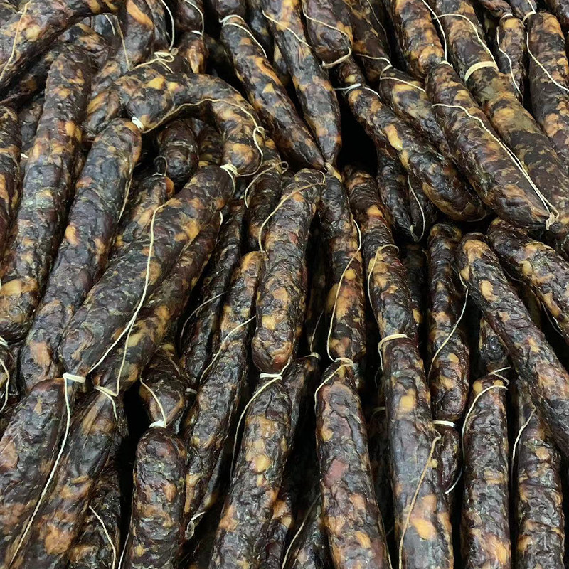 安昌香肠绍兴特产古镇风味酱油肠手工风干香肠传统工艺酱腊肠500g