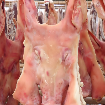 咸猪脸安徽特产咸猪头肉猪脸风干腊猪嘴猪嘴农家肉湖南四川腊猪脸