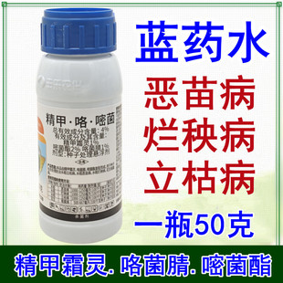 蓝药水 精甲咯嘧菌酯 防死苗烂根根腐病烂秧病恶苗病专用药杀菌剂