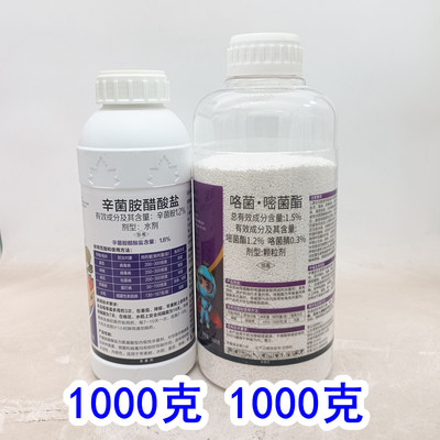辛菌胺醋酸盐 嘧菌酯 辣椒番茄病毒病死苗烂根专用杀菌剂农药组合