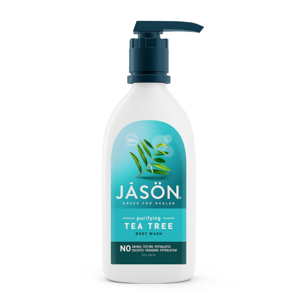 订美国Jason Natural保湿沐浴露柑橘茶树玫瑰芦荟净化舒缓 887ML