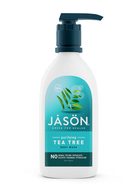 订美国Jason Natural保湿沐浴露柑橘茶树玫瑰芦荟净化舒缓 887ML