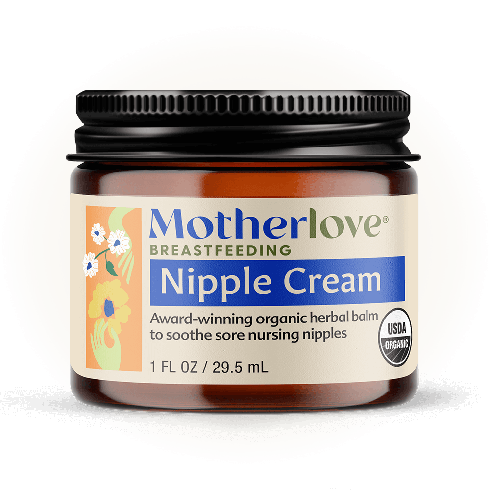 现货美国Motherlove NippleCream孕其天然有机乳头黄油龟裂膏30ML